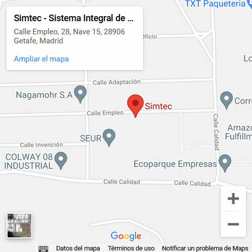 Situación Simtec - Sistema Integral de Montajes Tecnicos